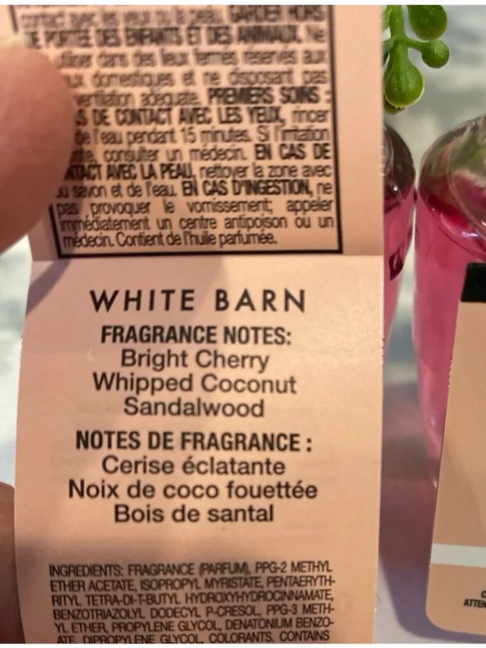“Tropical Cherry” Bath & Body Works 2 New Wallflower Home Fragrance Refills